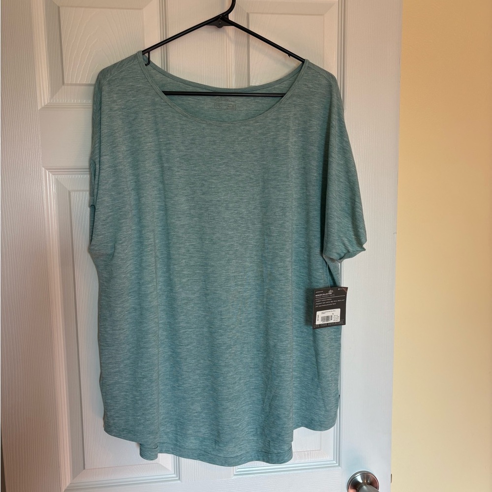Eddie Bauer Seafoam Short Sleeve Tee